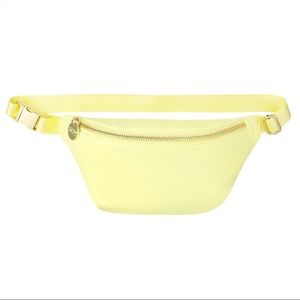 Stoney Clover Lane Jumbo Fanny Pack in Banana SCL Disney Yellow Bag Crossbody